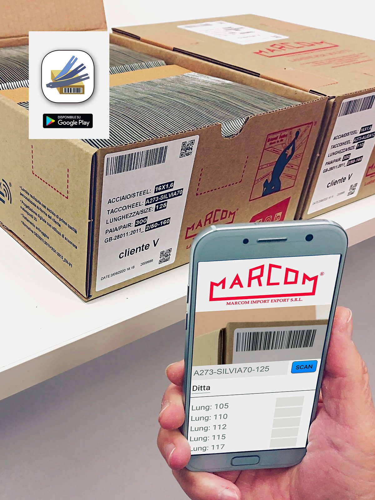 Traceability and anti-counterfeiting: solutions from Marcom Import Export